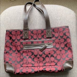 Coach Signature Style Small Tote